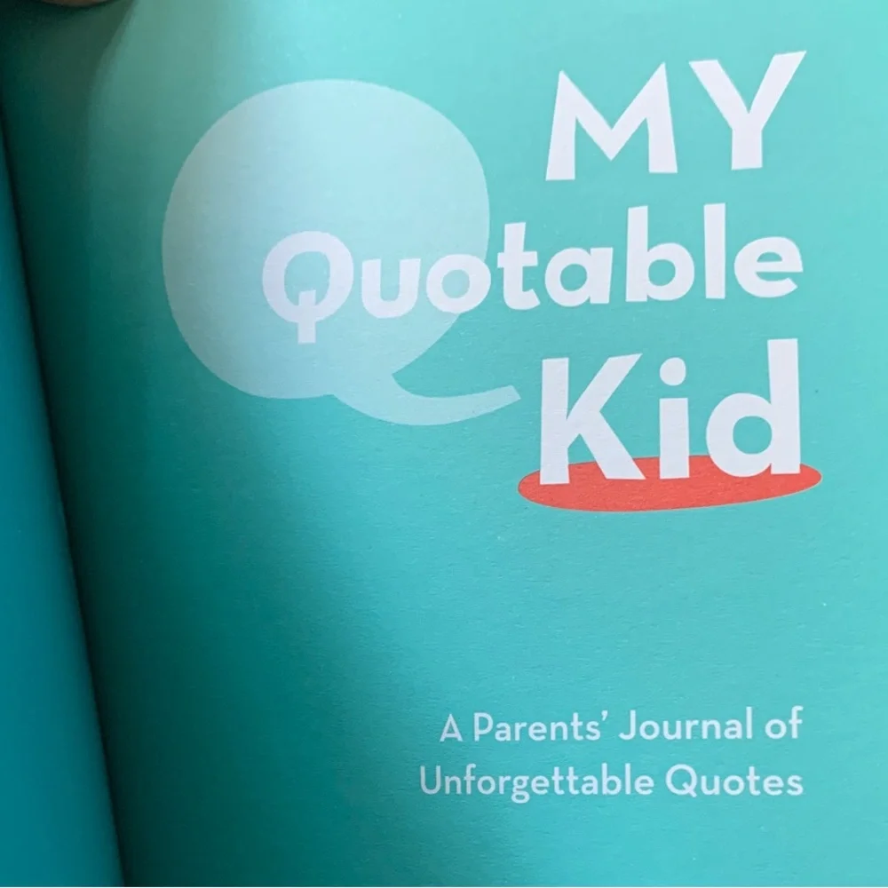 My Quotable Kid - NEW! - Journal - Chronicle Books